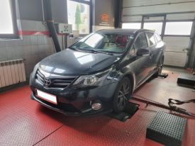 TOYOTA AVENSIS 2.0D4D 124KM chip tuning